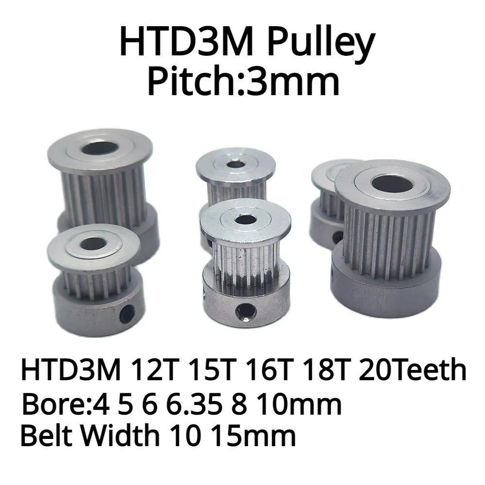 Printfly HTD Ÿ̹ , HTD 3M Ÿ̹ Ʈ, 12, 15, 16, 18, 20  , 4, 5, 6, 6.35, 8, 10mm, 10, 15mm, CNC , 1 